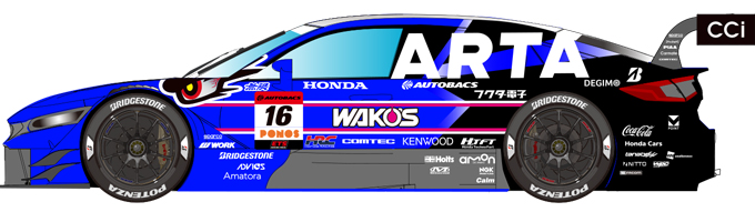 #16 ARTA MUGEN CIVIC TYPE R-GT